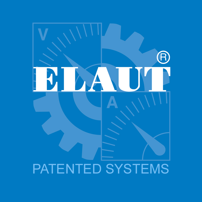 Decal domed Elaut logo square