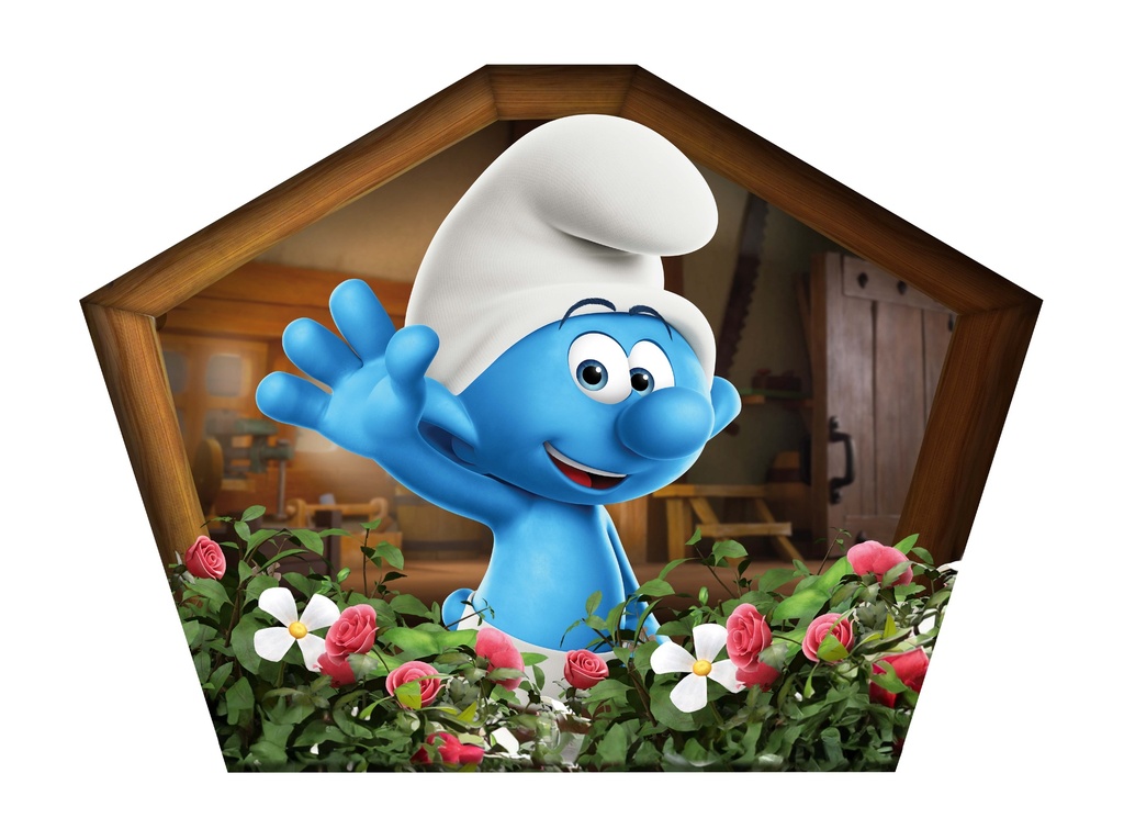 Plexi Smurf out window