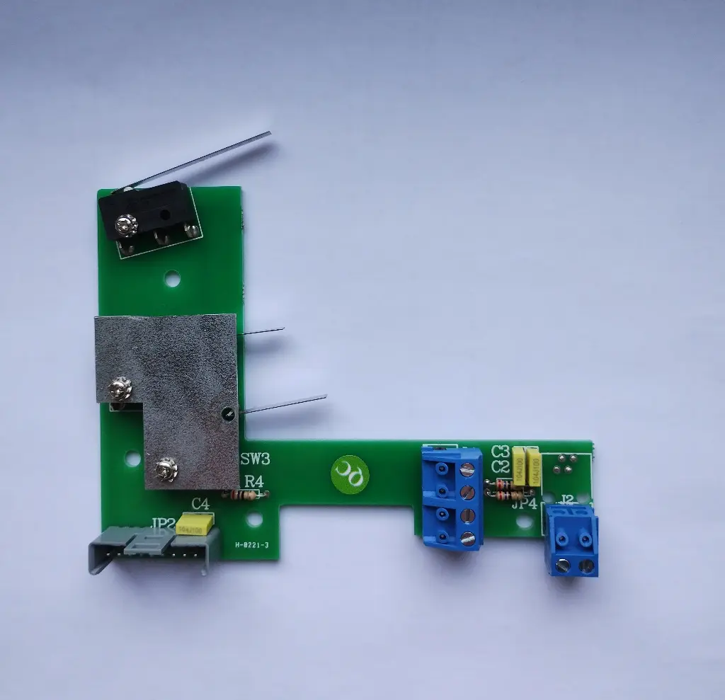 PCB grabber stop (T)