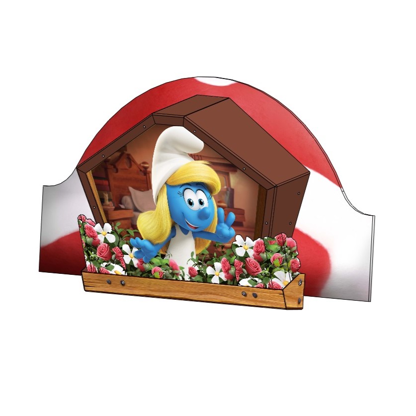 Unit oriel Smurfette