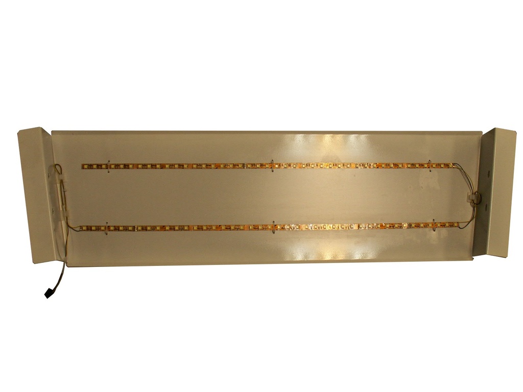 Unit LED upper build pusher