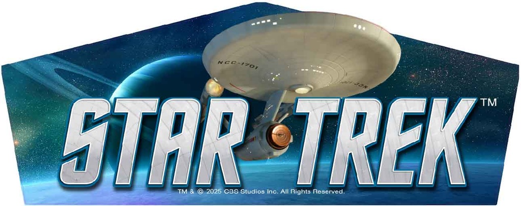 Plexi top sign Star Trek