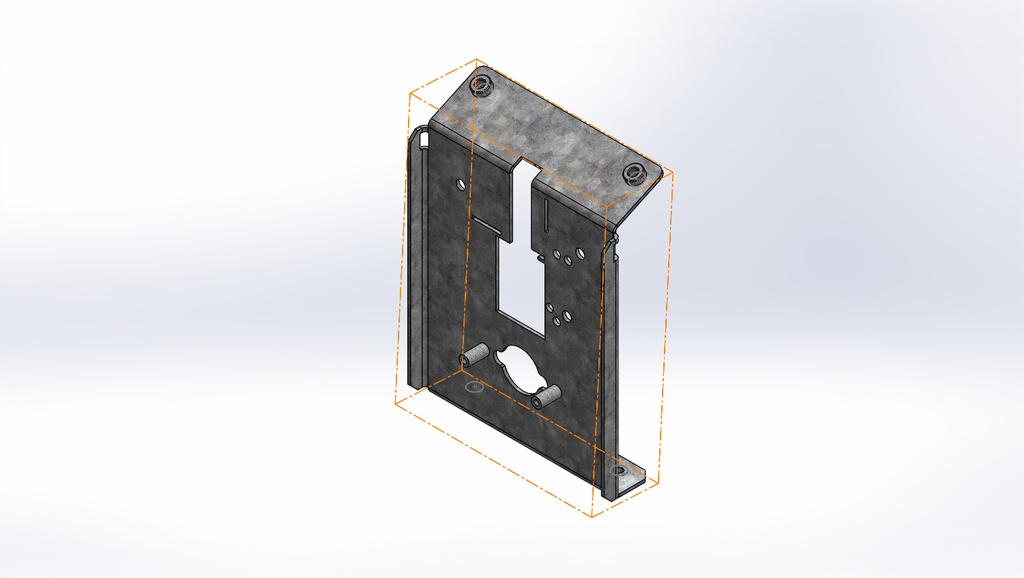 Module back A gantry ITX