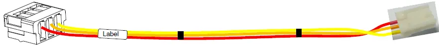 Wiring sensor XYZ BO3
