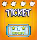 Decal ticket dispenser Flin