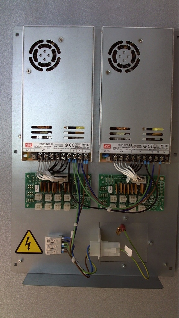 Unit main supply bottom pusher