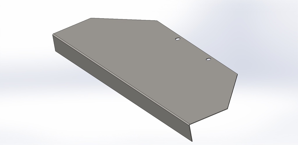 Coverpl inox slider playfield