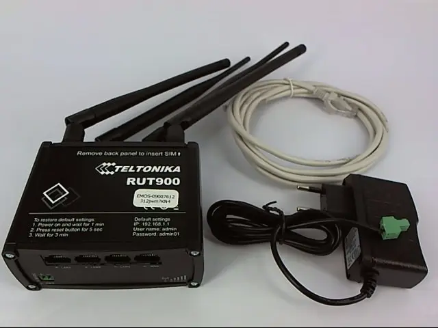 Router 4G P&T (Emos)