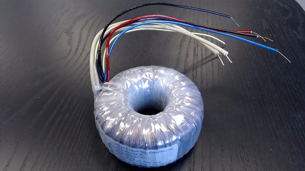 Transfo ring core 140VA 1x24V 2x115V