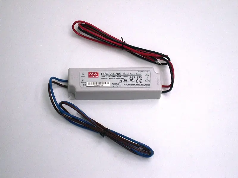 Power supply LED 0.7A CC (20W)100-240V