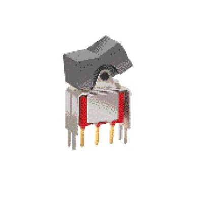 Switch rocker single on/off PCB