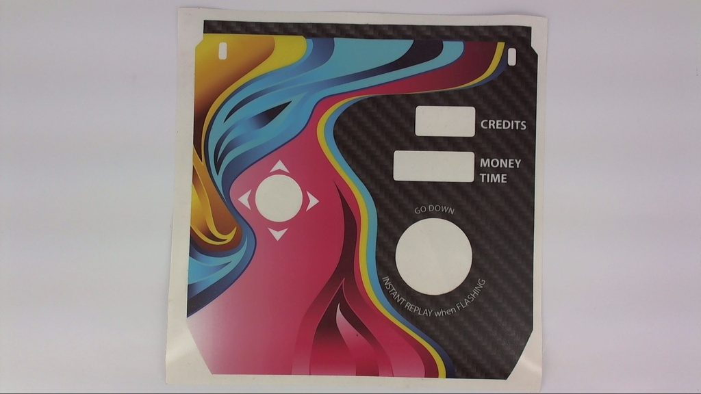 Decal control panel joystick 7000