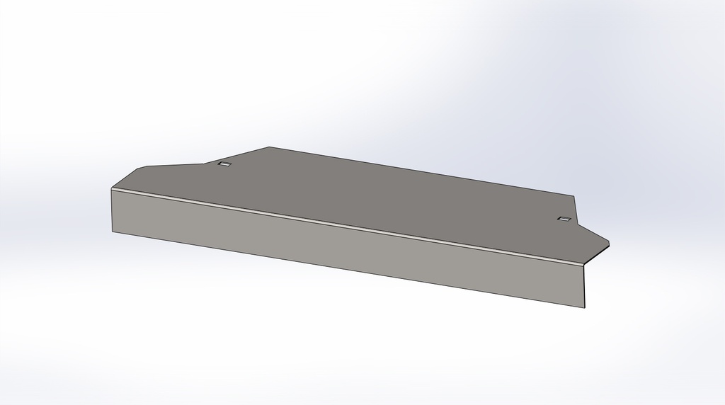 Coverplate playfield top high CP