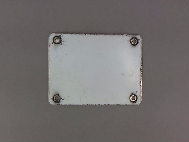 Cover plate blank bill horizon inox