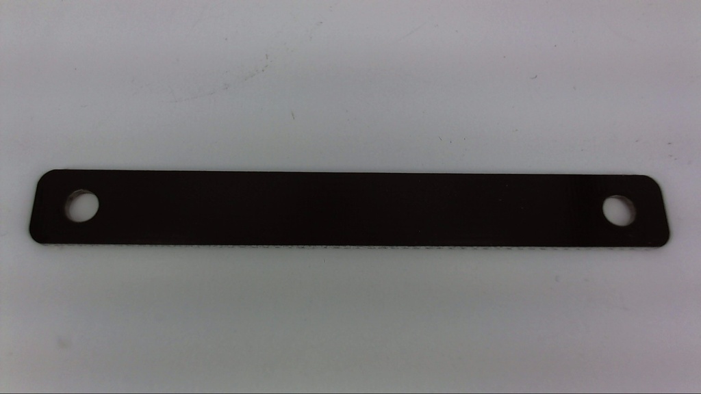 Connecting plate 65mm black
