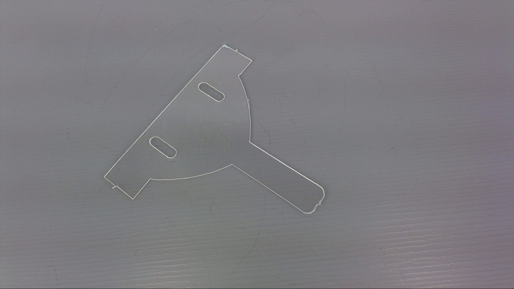 Plexi paper block card reader