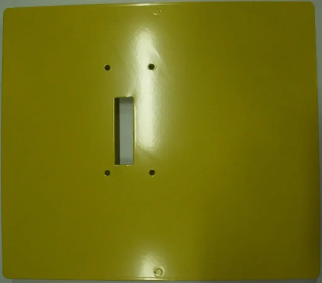Cover plate embed Metal/Baby
