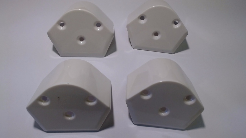 Cap set corner front + back FZ