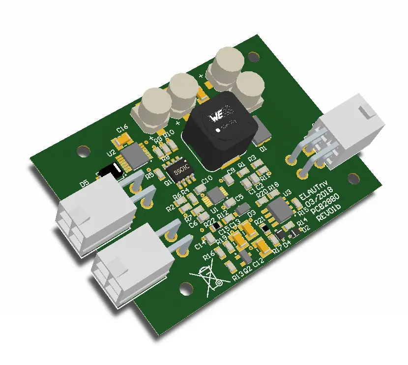 PCB power push (T)