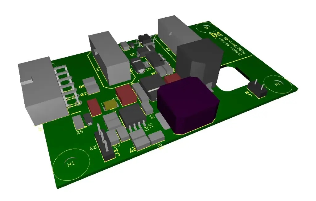 PCB bill card spl PSU12 (T)