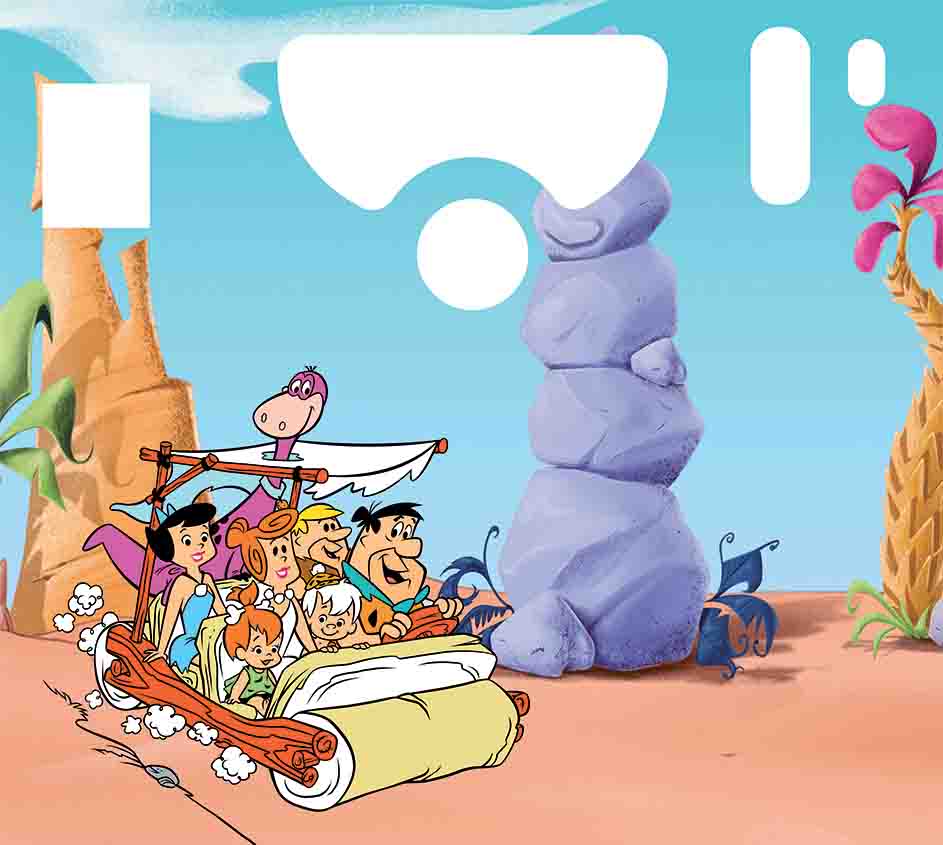 Door front 1 Flintstones
