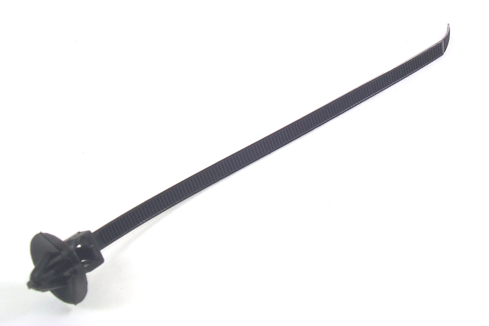 Wiring holder with cable tie