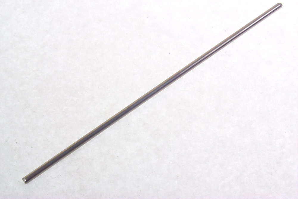 Stop rod 3mm 140mm stainless steel