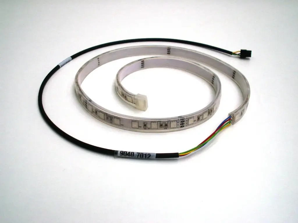 LED strip prize bin low