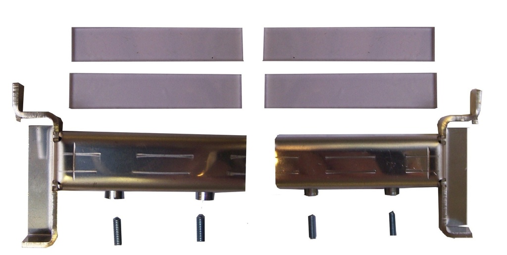 Set glass holder shelf