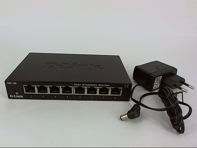 Switch 8 port netw.