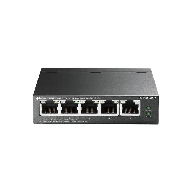 LAN Switch 5 port w PoE
