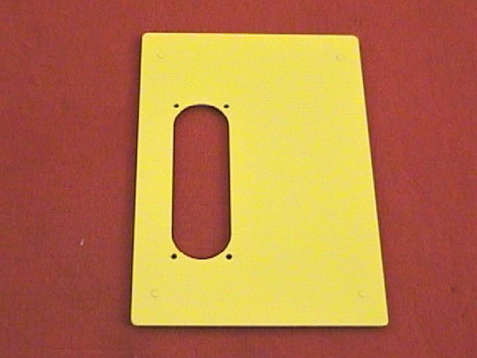 Cover plate wh Baby Claw