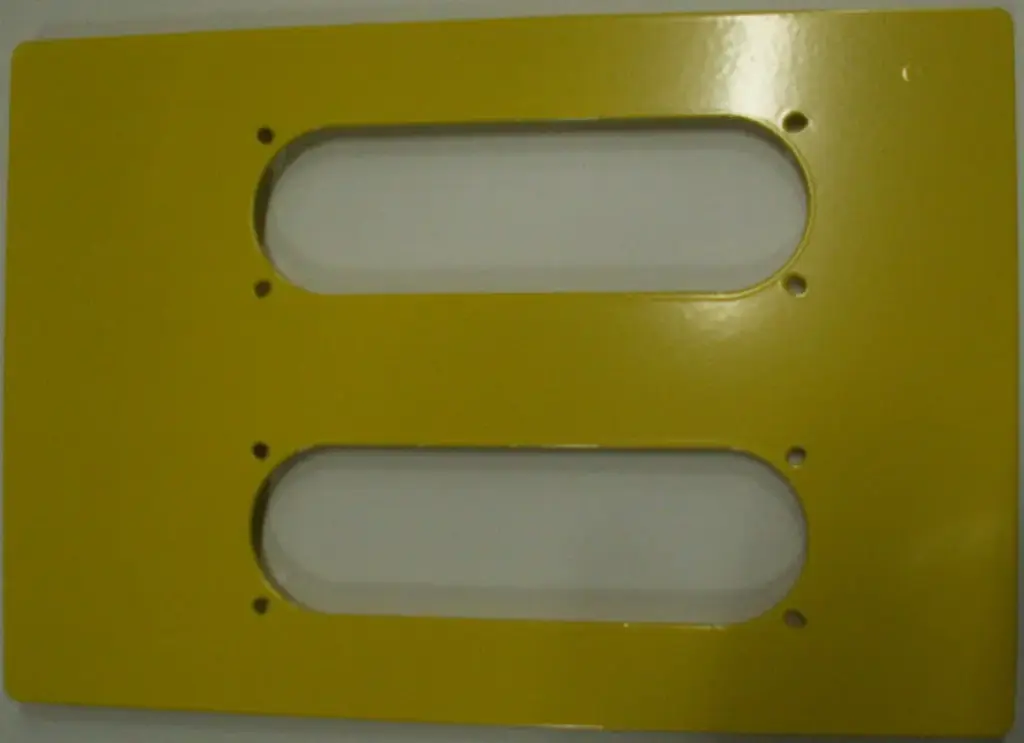 Cover plate 2 x wh Baby Claw