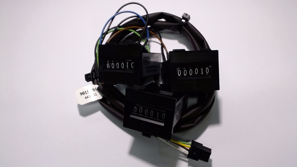 Wiring intelli counters 6 digits