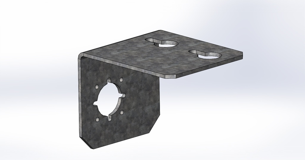 Bracket motor base playfield