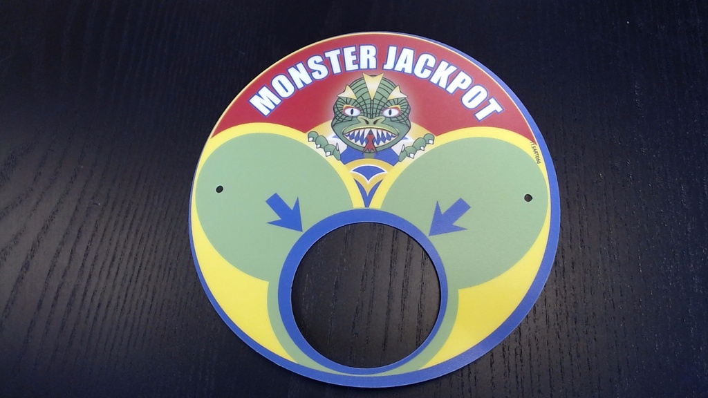 Bonus ball switch cover artwork