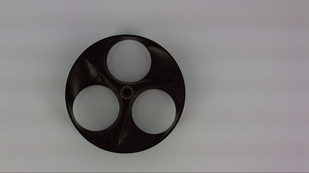 Disc carrousel hopper 3 holes