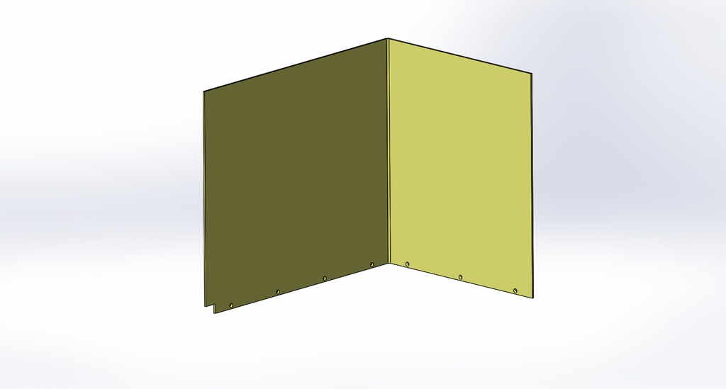 Playfield border L 795x400mm