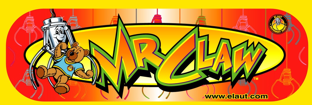 Decal front Mr Claw 30' negative