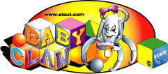 Decal front top Baby Claw