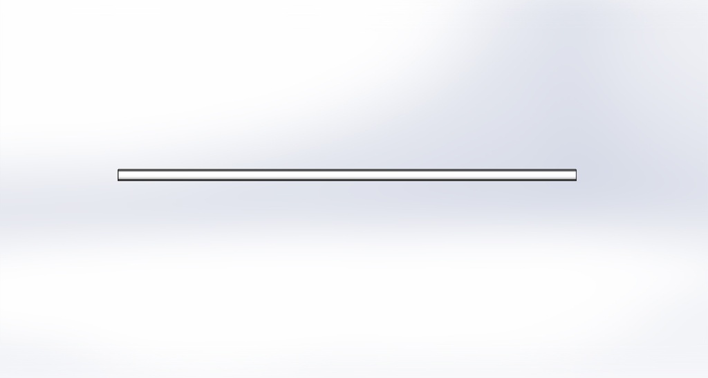 PVC prof.9276 trans white l=1870