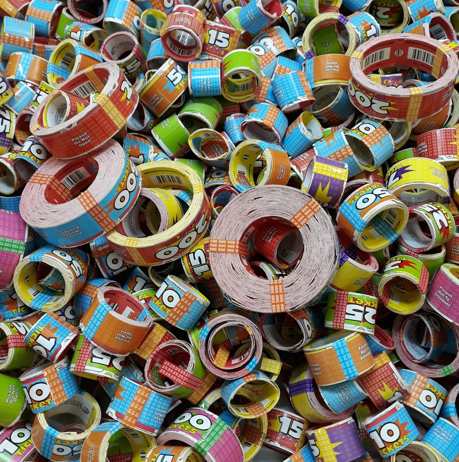 Ticket rolls RFID 900 Fun Zone