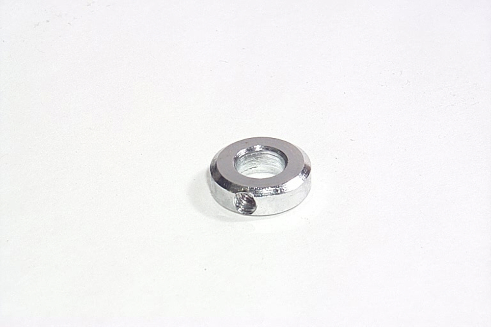 Fixation ring for chrome tube