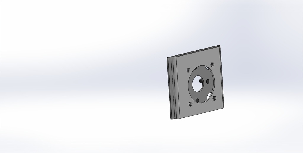 Fixation plate update motor u/d