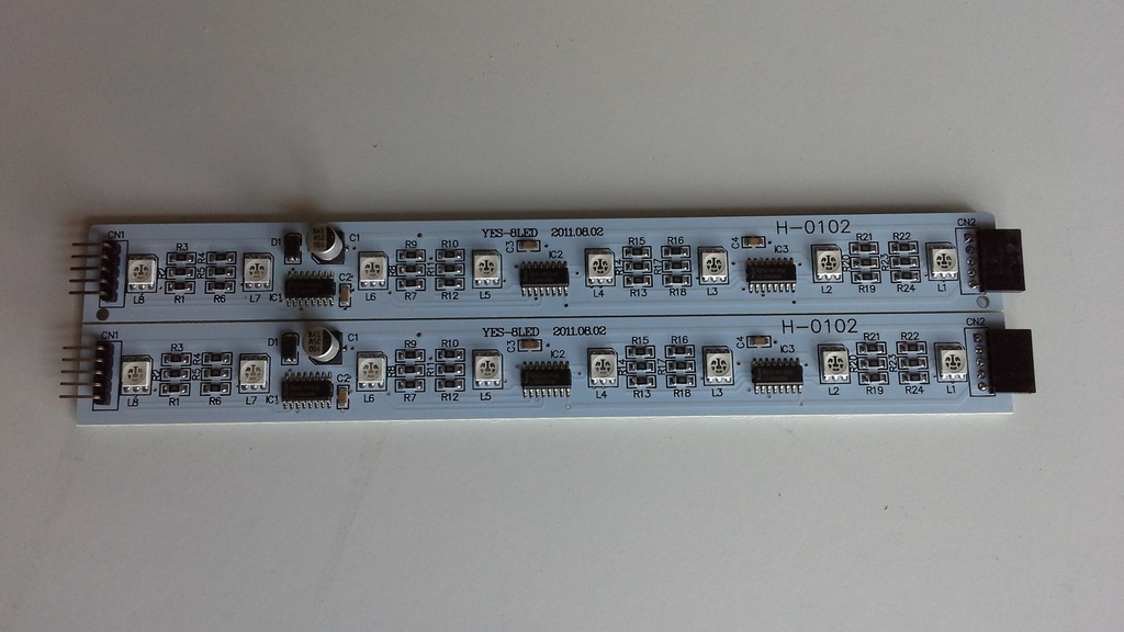 PCB RGB LED middle (B)