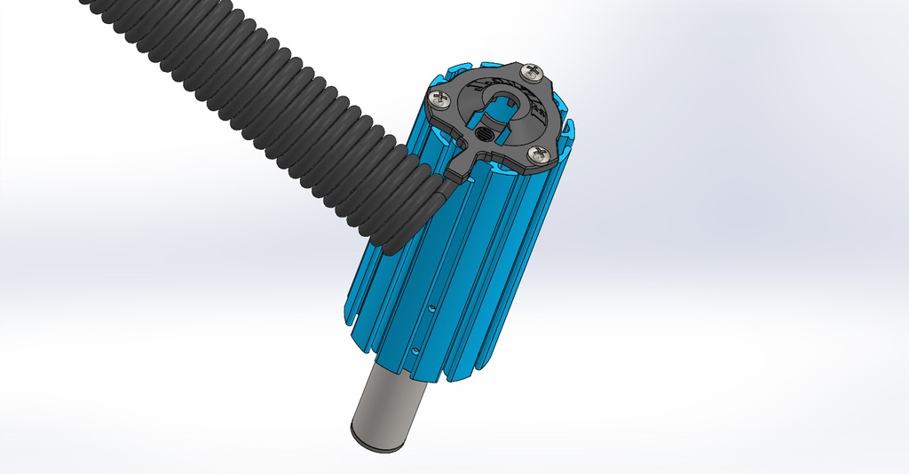 Claw upper part ITX M blue