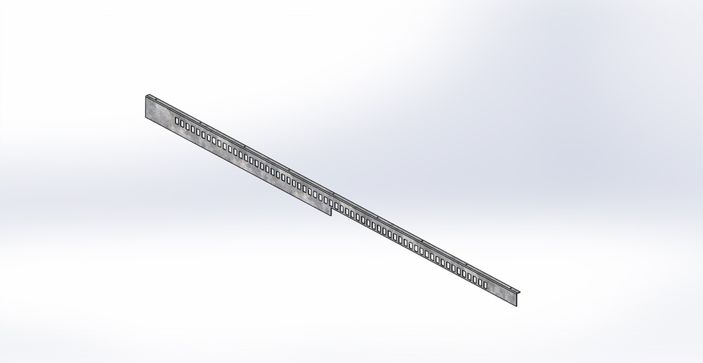 Detection rail  pusher 2pl