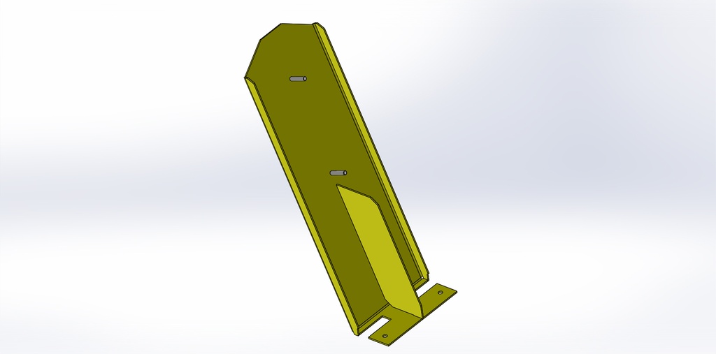 Spacer top 2-player pusher yellow