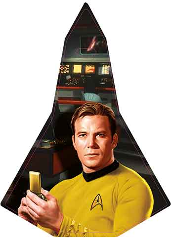 Decal playfield Kirk Star Trek