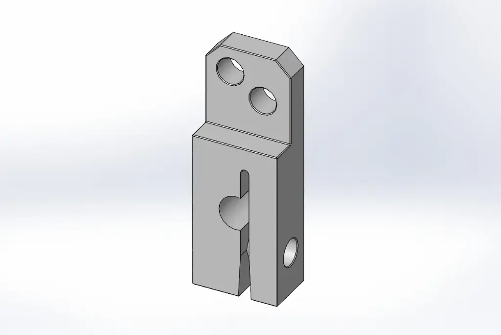 Excenter-arm 8mm playfield pusher